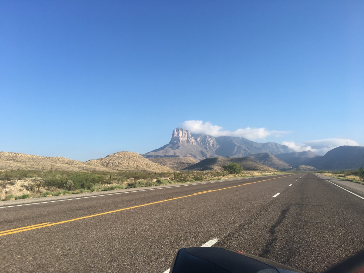 Guadalupe Peak on hwy 62/180